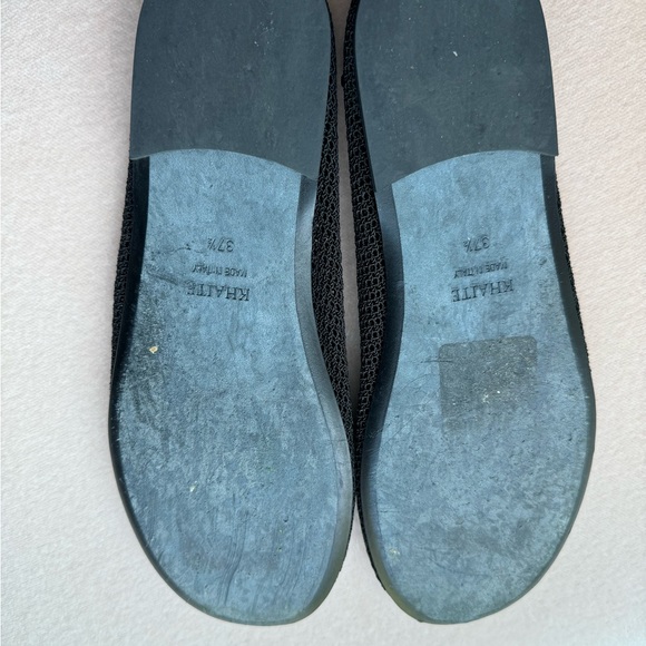 KHAITE Black Mesh Flats - Picture 7 of 9